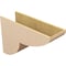 Ekena Millwork 12"W x 36"D x 24"H Classic Crestline Rough Cedar Woodgrain TimberThane Corbel, Primed Tan CORUR12X36X24CRERCPR - alternate 4